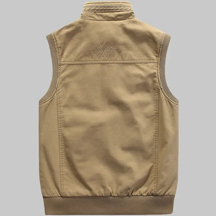 John - Vintage Style Multi-Pocket Vest