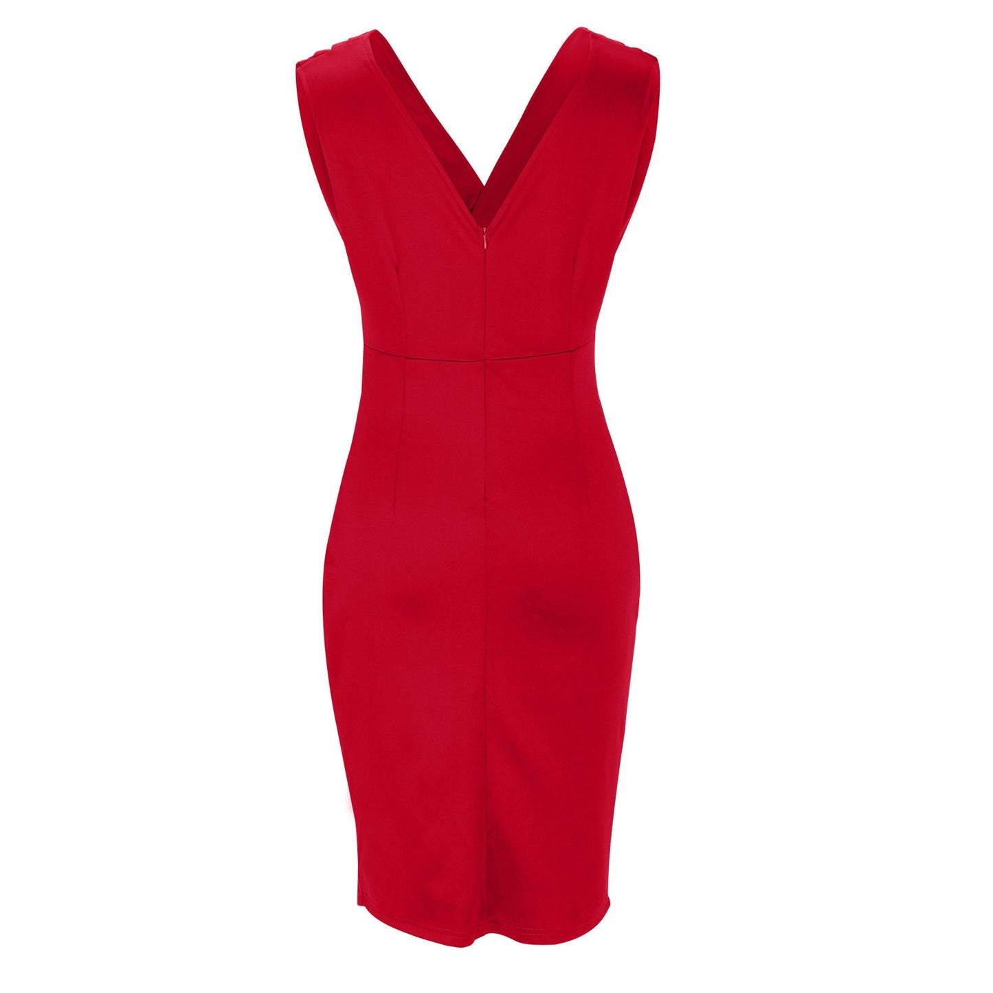 Isa | Fitted Dress V-Neckline