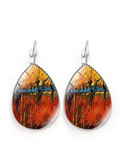 Boucles d'oreilles Vintage Vincent Art Series