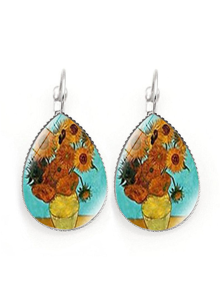 Boucles d'oreilles Vintage Vincent Art Series