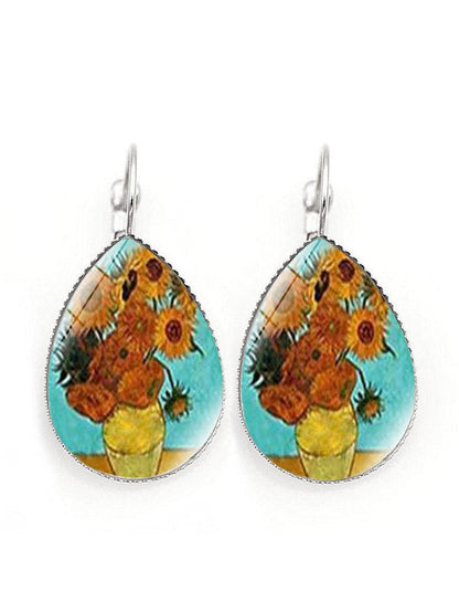 Boucles d'oreilles Vintage Vincent Art Series