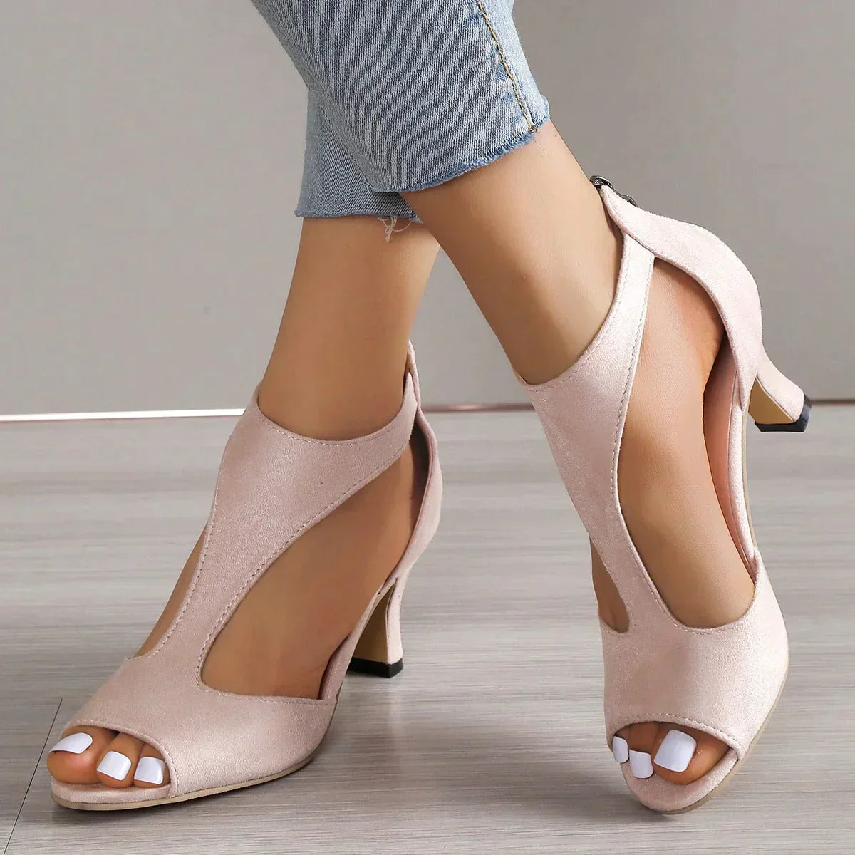 Leather Heeled Shoes