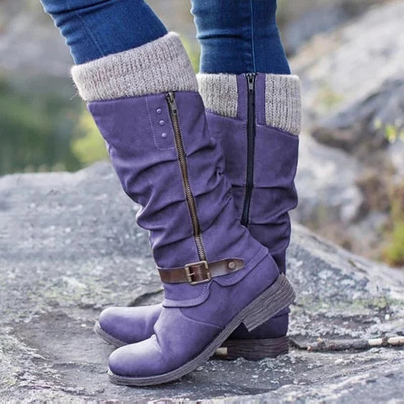 Tindra™ Flat Heel Orthopedic  Zipper Boots