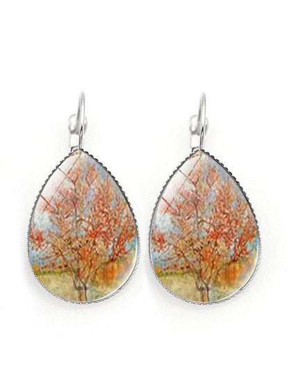 Boucles d'oreilles Vintage Vincent Art Series