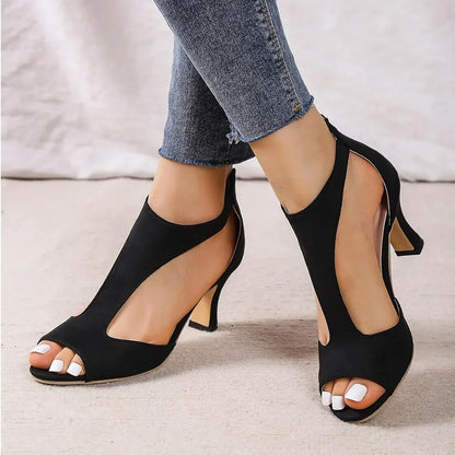 Leather Heeled Shoes