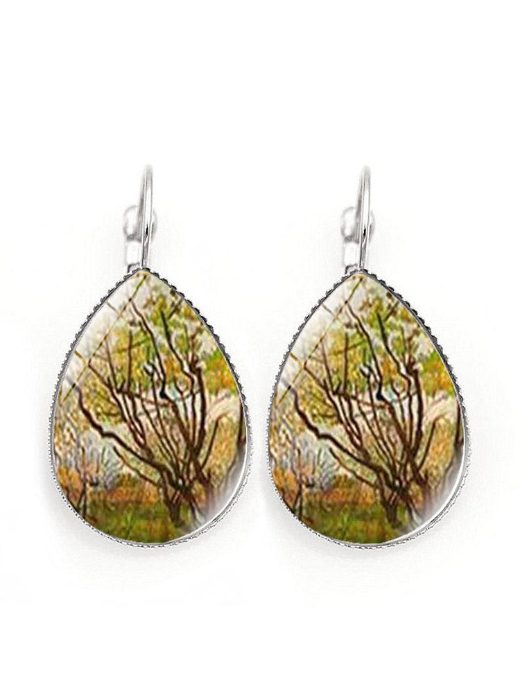 Boucles d'oreilles Vintage Vincent Art Series