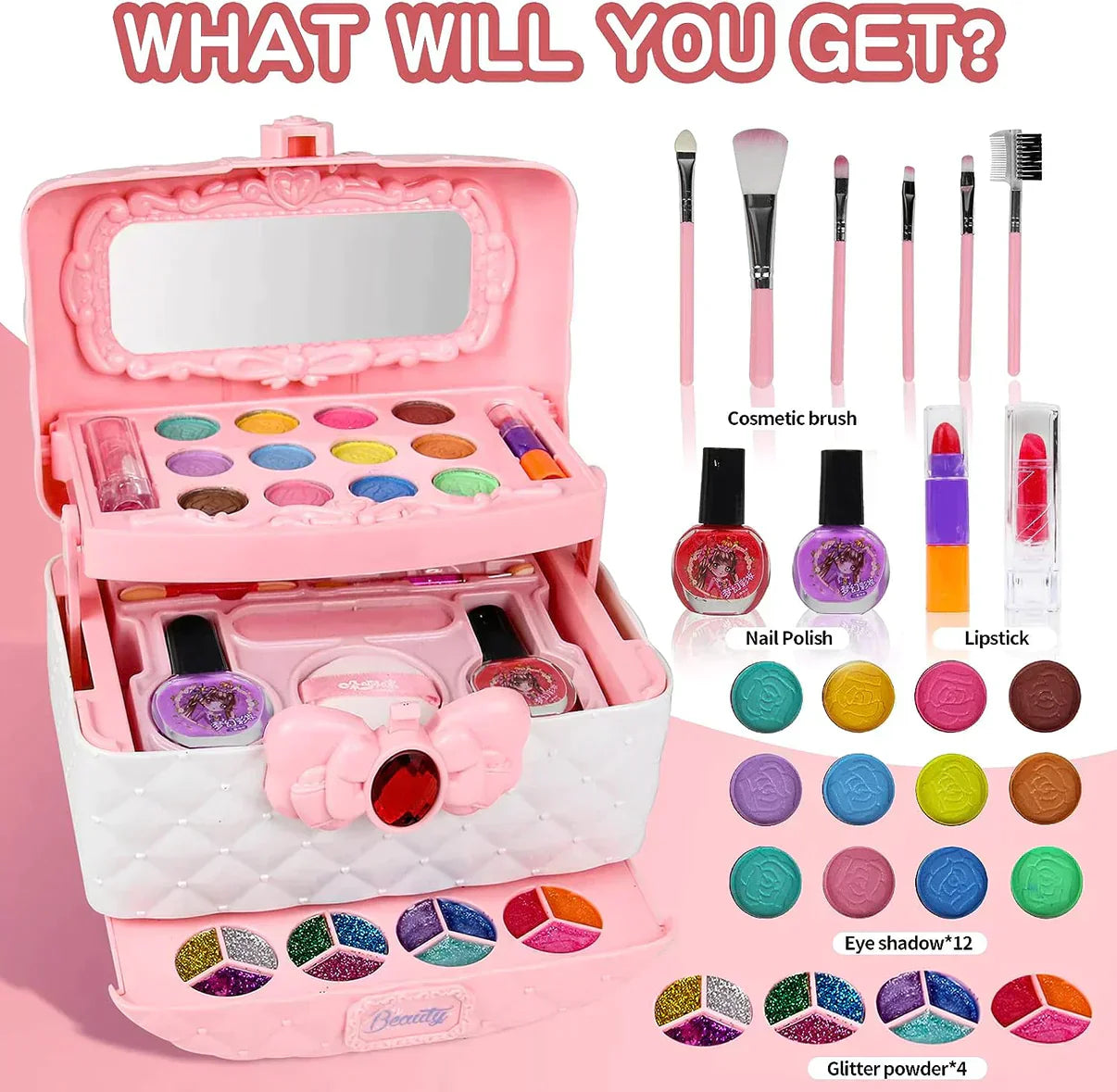 Kit de maquillage lavable pour enfants