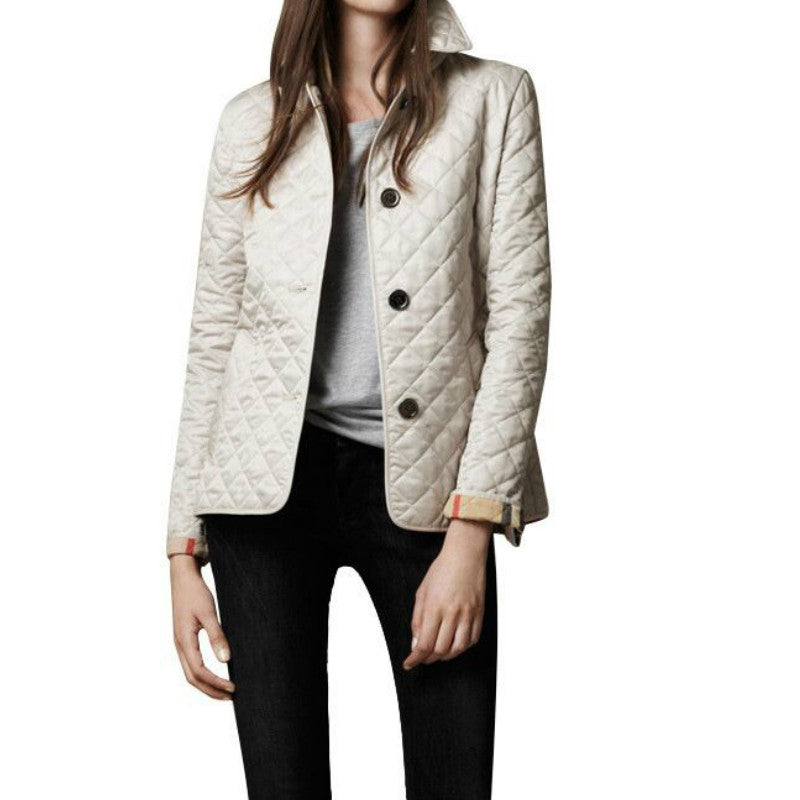 Frida - The elegant slim silk cotton jacket