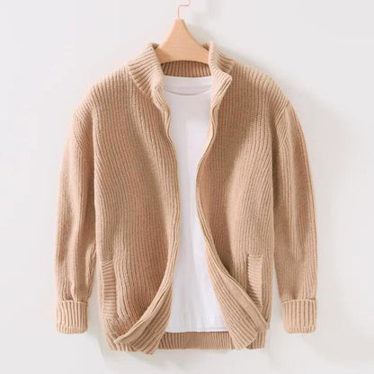 Lucian Autumn Zip-Up Sweater