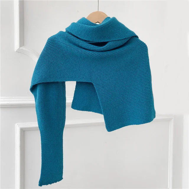 Olivia Klein Cozy Knit Scarf