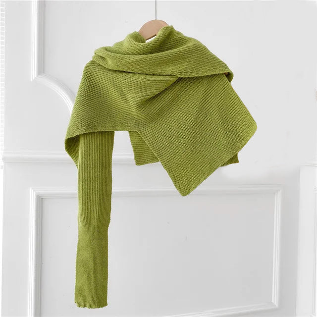 Olivia Klein Cozy Knit Scarf