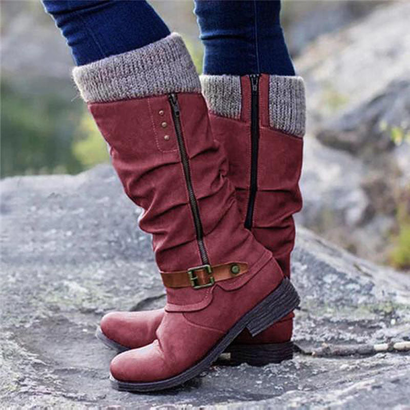 Tindra™ Flat Heel Orthopedic  Zipper Boots