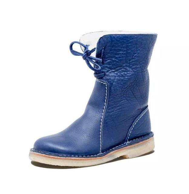 Everly - Waterproof fleece boots with wool lining