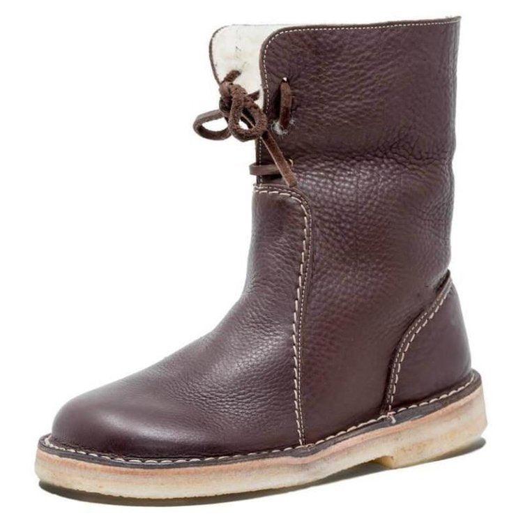 Everly - Waterproof fleece boots with wool lining