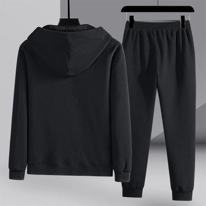 Men's Waffle-Knit Loungewear Set