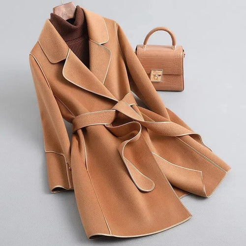 Madison Virgin Wool Trench Coat