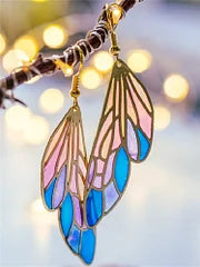 Boucles d'oreilles Dreamy Gradient Translucent Wings