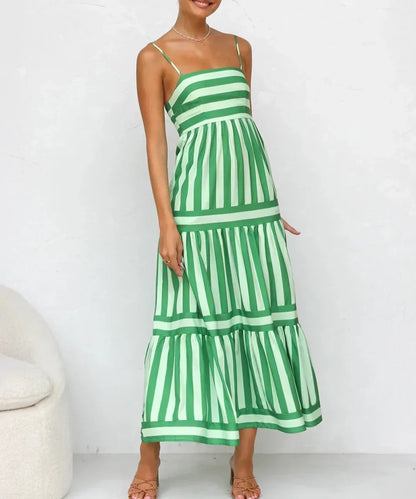 Candy  | Stripe Maxi Dress