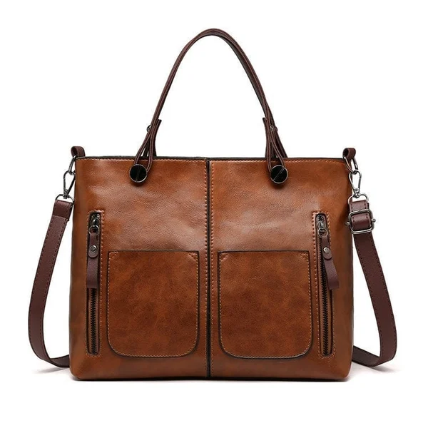 Ladies Vintage Leather Shoulder Bag