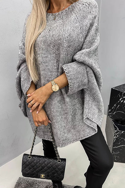 Chantal | Comfy Knitted Sweater With Round Neck