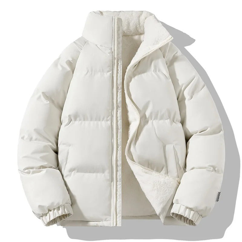 Fleece Down Puffer Jacket