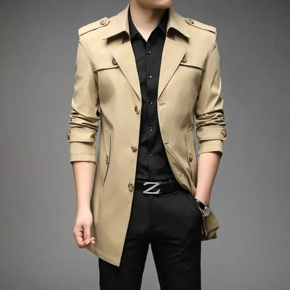 Strada Windproof Trench Coat