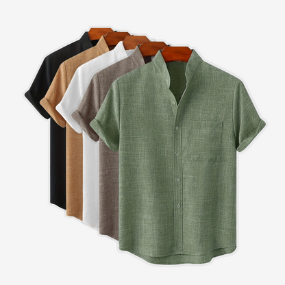 Damer | Cotton Linen Men’s Shirt