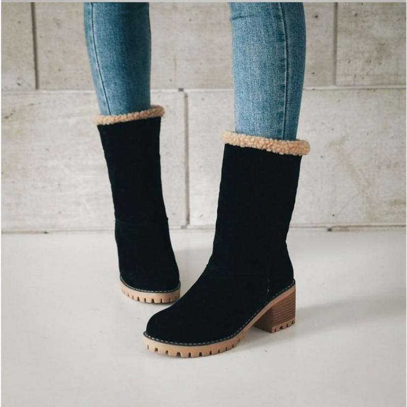 Lily - Suede Winter Boots