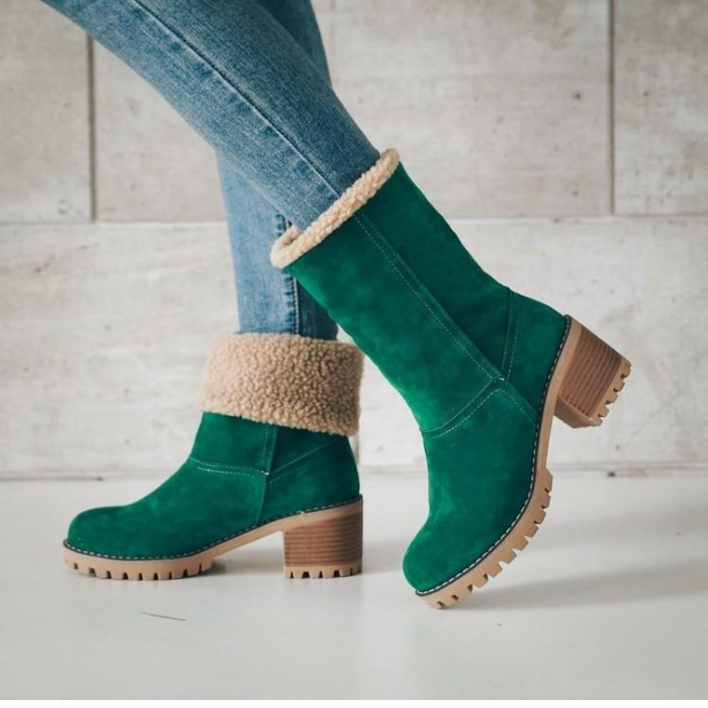 Lily - Suede Winter Boots