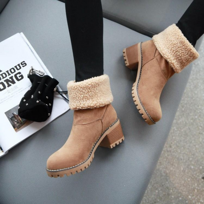 Lily - Suede Winter Boots